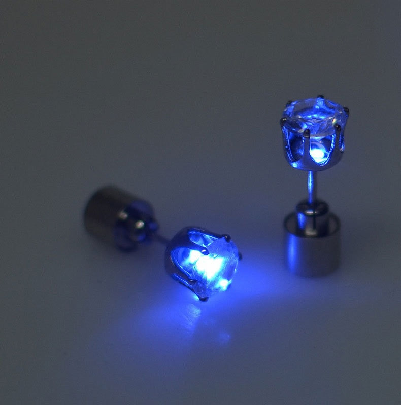Party LED bling ear studs