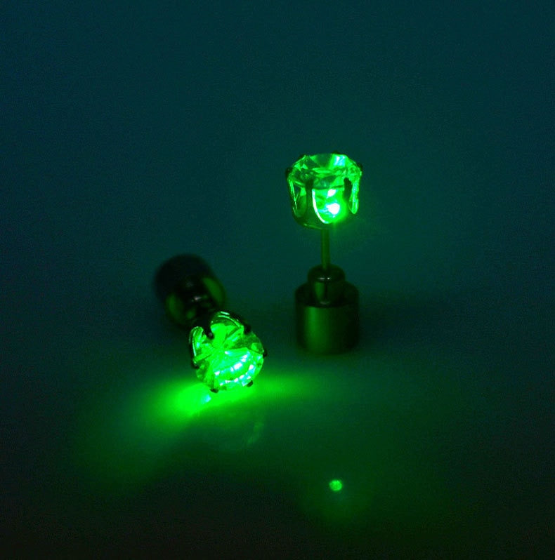 Party LED bling ear studs