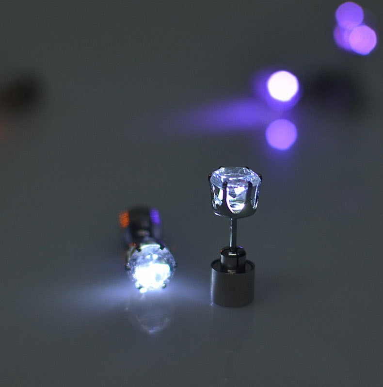 Party LED bling ear studs