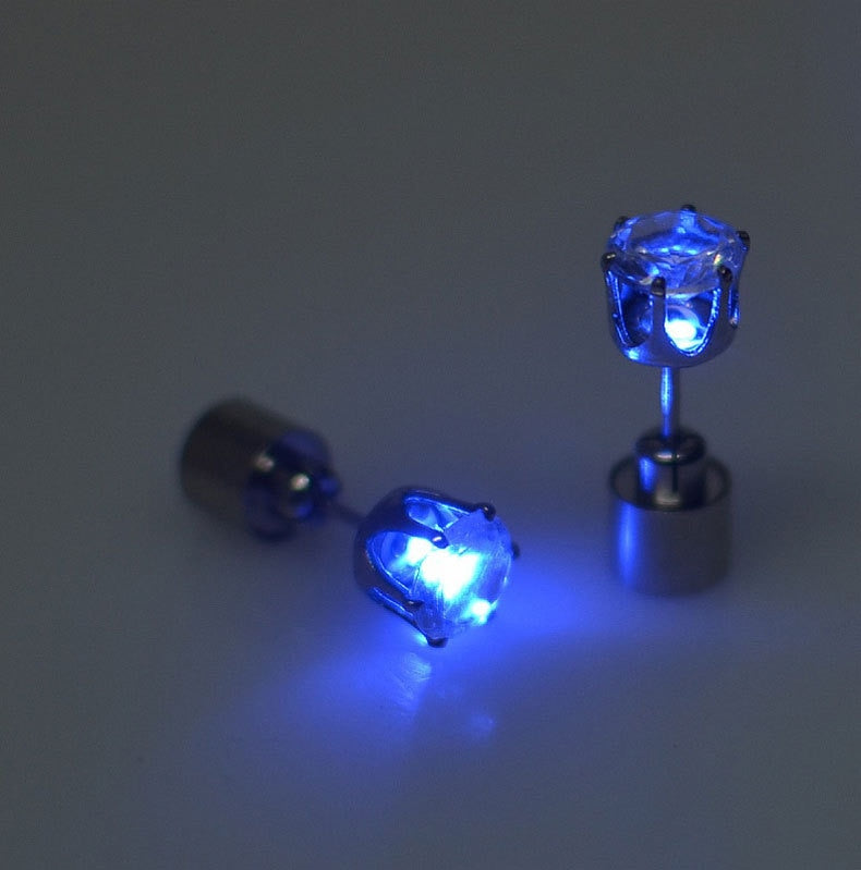 Party LED bling ear studs