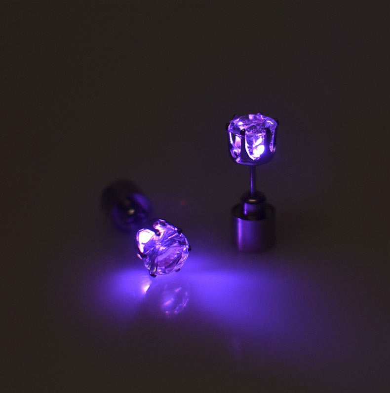 Party LED bling ear studs