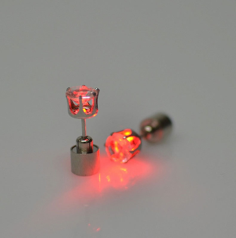 Party LED bling ear studs